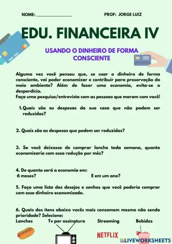 Educação financeira