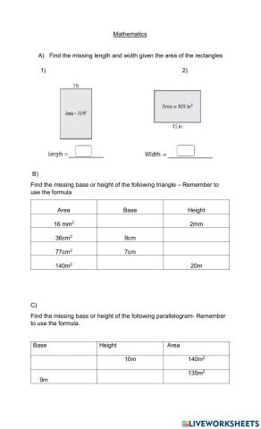 Finding missing  measurement