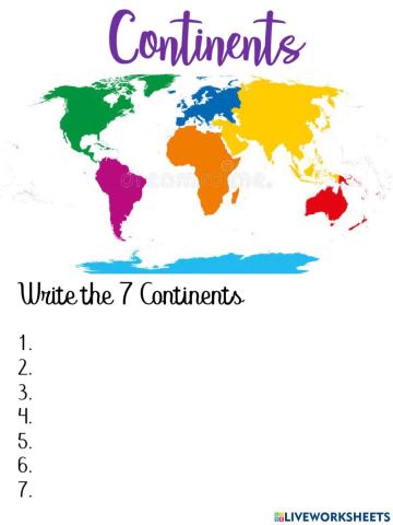 Continents