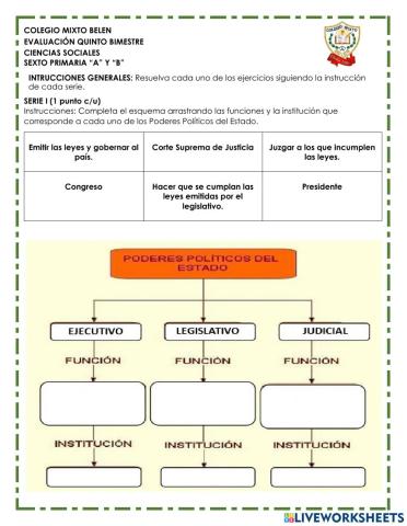 Evaluación CS 2 - V Bimestre
