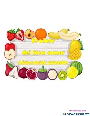 Plato del bien comer