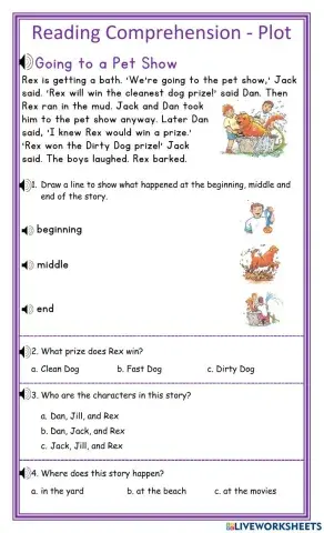 Reading Comprehension-Plot DJ