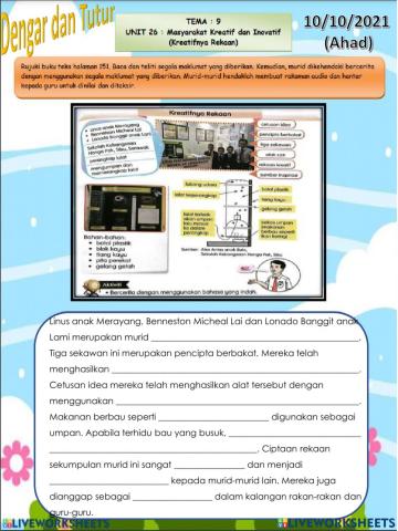 Masyarakat Kreatif dan Inovatif