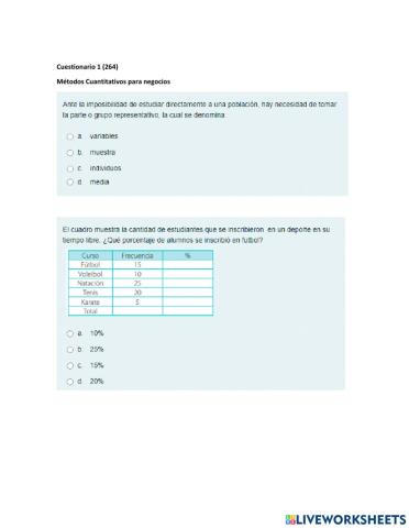 Población, muestra y frecuencia 1