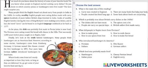 Reading 1-U2-Reading comprehension 