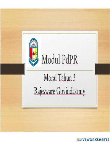 Modul PdPR