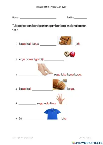 Lengkapkan Ayat KVKV