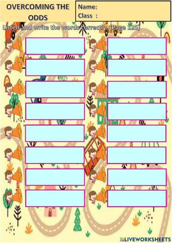 Year 6 Unit 13 Overcoming the Odds (Giving Directions)