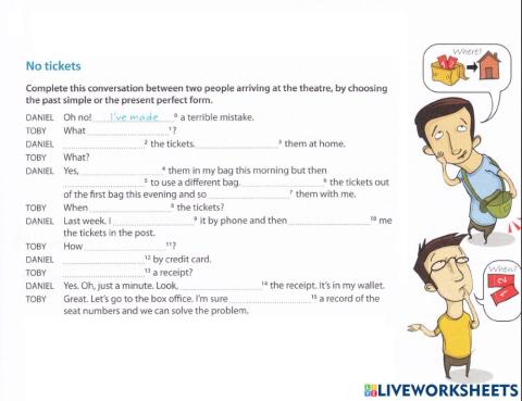 Present Perfect-Past Simple