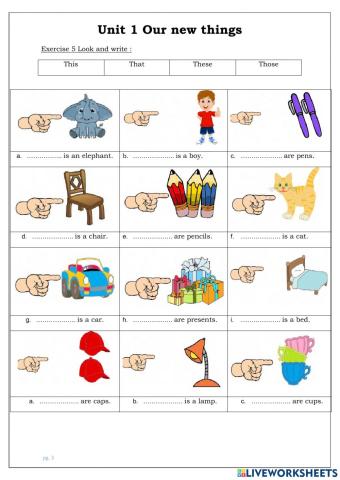 Grammar Friends 2 Handout u1 p3