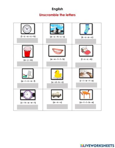 Unscramble the letters- ph2B