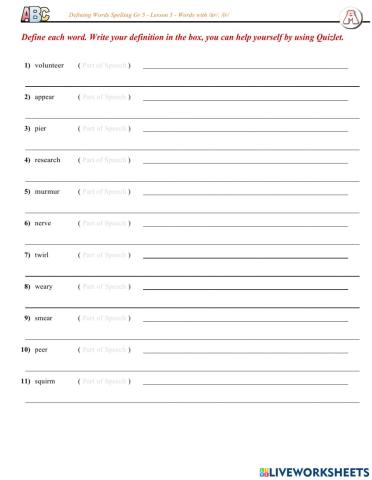 Lesson 5 - Words with ûr, îr-SE-4