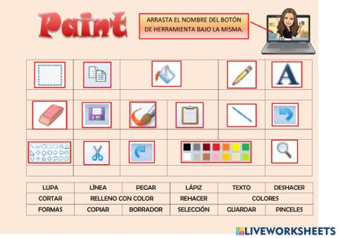 Herramientas de paint
