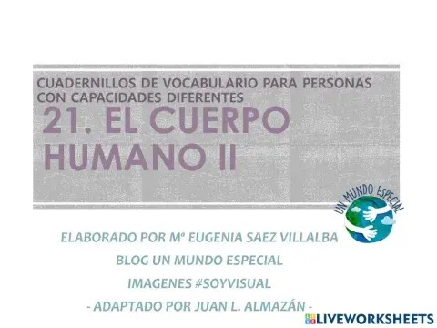 Lectura global - El cuerpo II - Blog un mundo especial