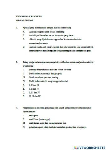 Pjpk ting 2-rekreasi dan kesenggaraan