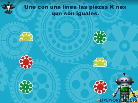 Piezas K-nex I Grupo.