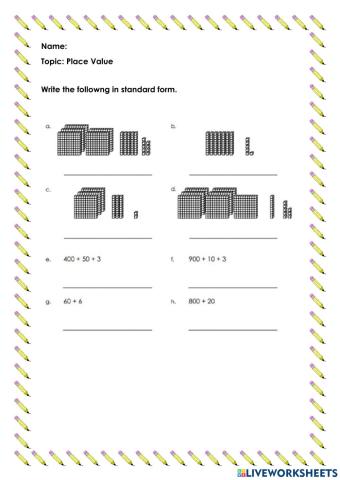 Place Value - Hundreds Period