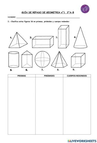 Repaso de figuras 3d