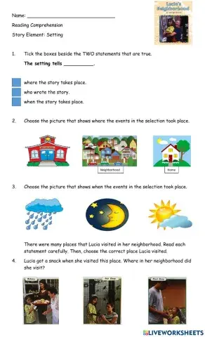 Story Element - Setting