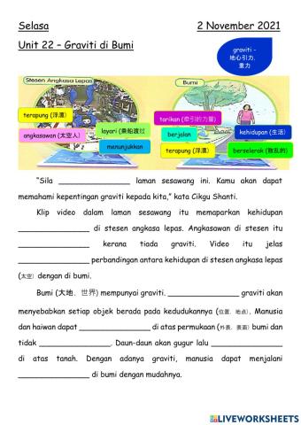 Unit 22 - Graviti di Bumi
