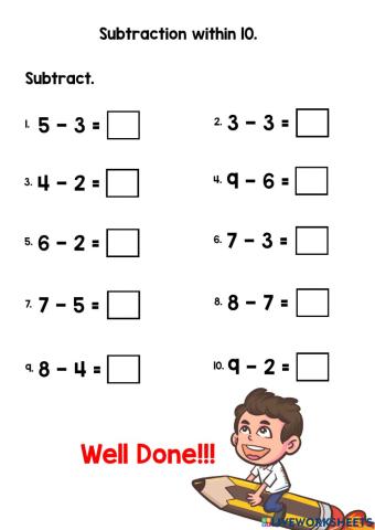 Subtraction