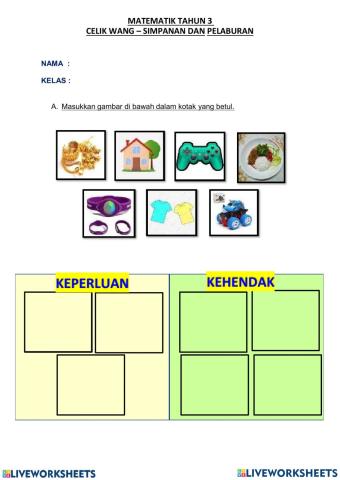 Simpanan dan pelaburan