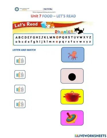 Unit 7- let's read Let's go 1