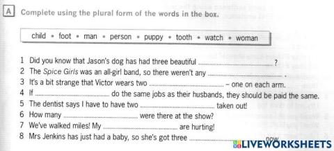 A- Countable and uncountable nouns