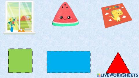 Bé hãy nối hình tương ứng với đồ vật