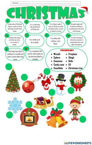 Vocabulary of Christmas