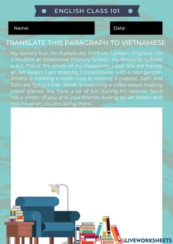 Translate exercise 1-11