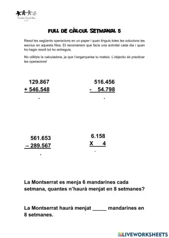 Full de càlcul 5-PI