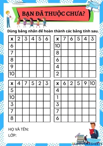 Bài tập cuối tuần 7