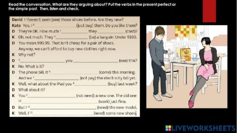 Discussing about money