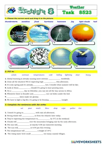 Spotlight 8 Task 8523