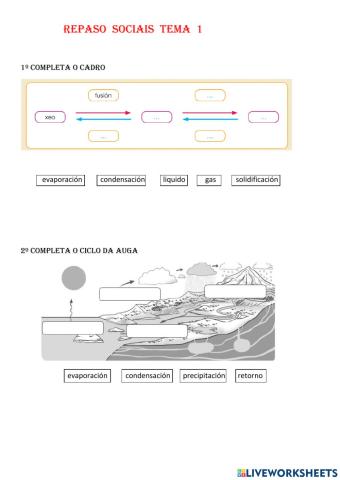 FICHA  REPASO SOCIAIS