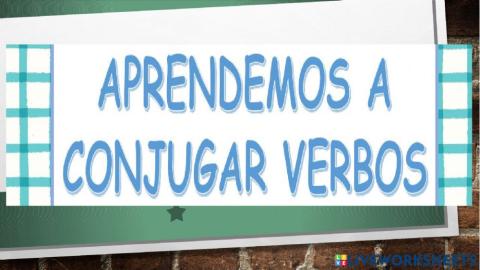 Conjugación de los verbos