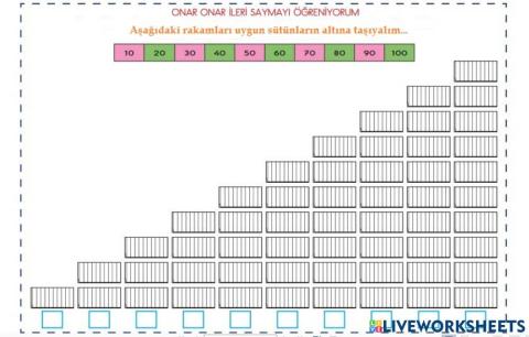10 ar 10 ar Ritmik Sayma