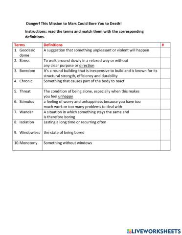 Danger! This mission could bore you to Death!