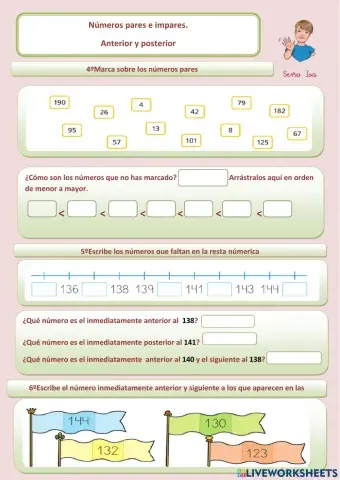 Números pares e impares