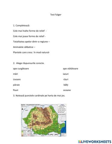 Fisa geografie