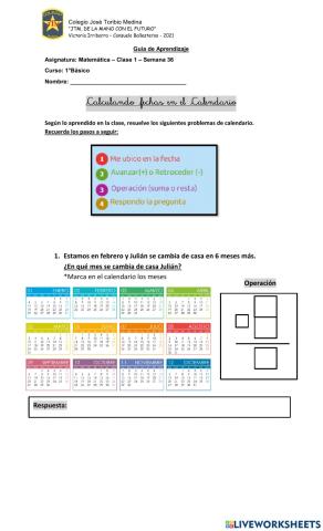 Problemas de calendario