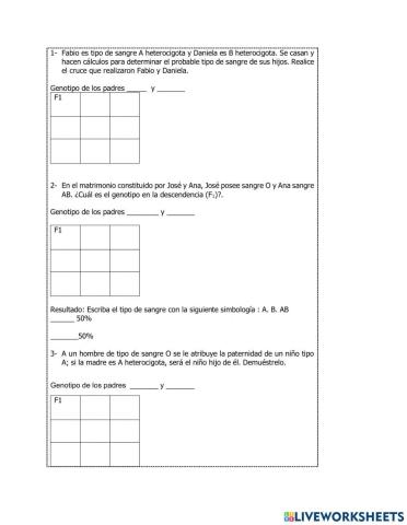 Práctica de tipos de Sangre