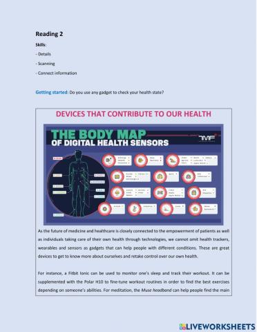 Devices that contribute to our health