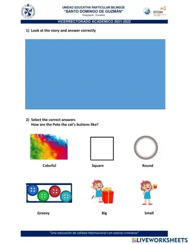 Pete the cat and his groovy buttons