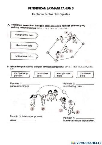 Pendidikan Jasmani Tahun 3