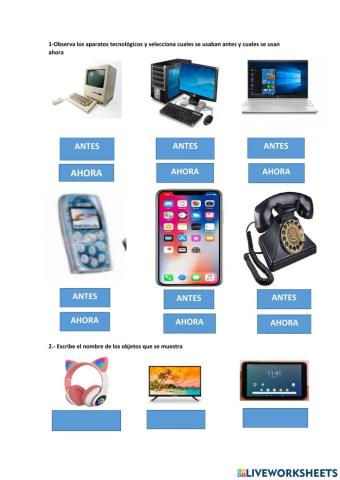 APARATOS TECNOLOGICOS