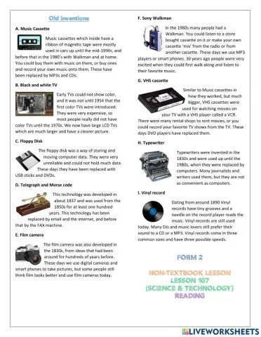 Form 2 ntb reading lesson 107