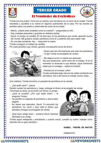 El vendedor de periódicos