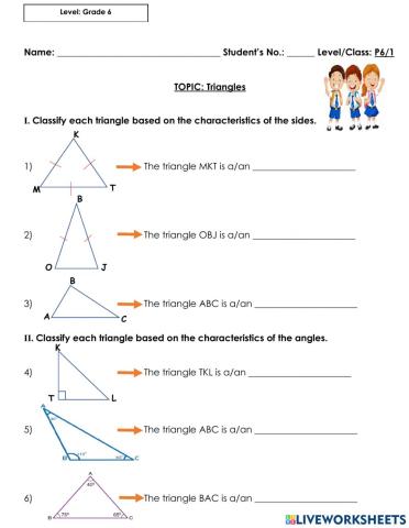 P6    Perimeters and Height of triangles